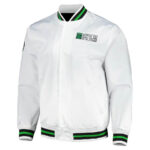 White MLS Team Austin FC Satin Jacket