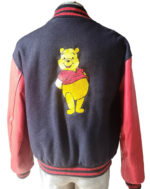Winnie-the-Pooh-Blue-And-Red-Varsity-Jacket