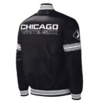 Chicago White Sox Midfield Full-Snap Satin Jacket