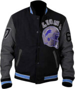 Eddie Murphy Beverly Hills Cop Detroit Lions Black Jacket