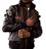 Junkrat Steampunk Distressed Brown Leather
