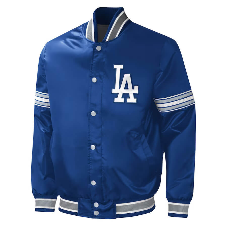 MLB La Dodgers Full-Snap Jacket S