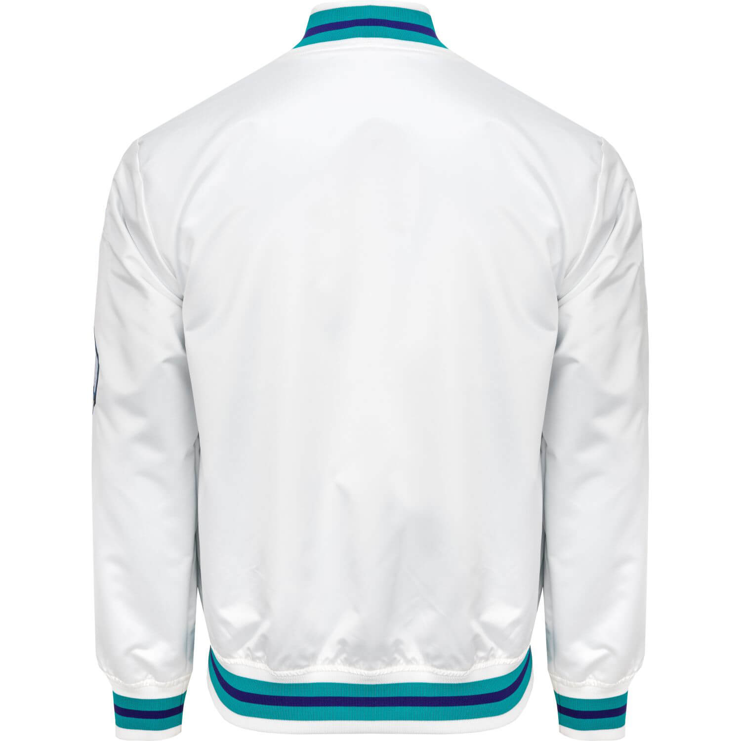 Charlotte Hornets NBA Varsity Blue and White Jacket