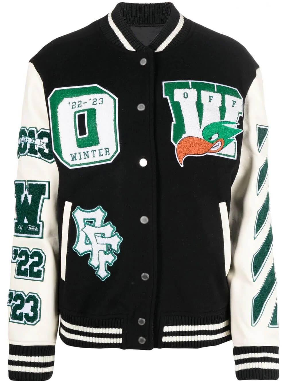 Custom Varsity Jacket with Aesthetic Patching