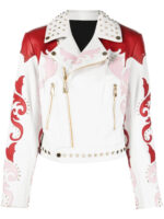 Philipp-Plein-Cowboy-Intarsia-Leather-Jacket