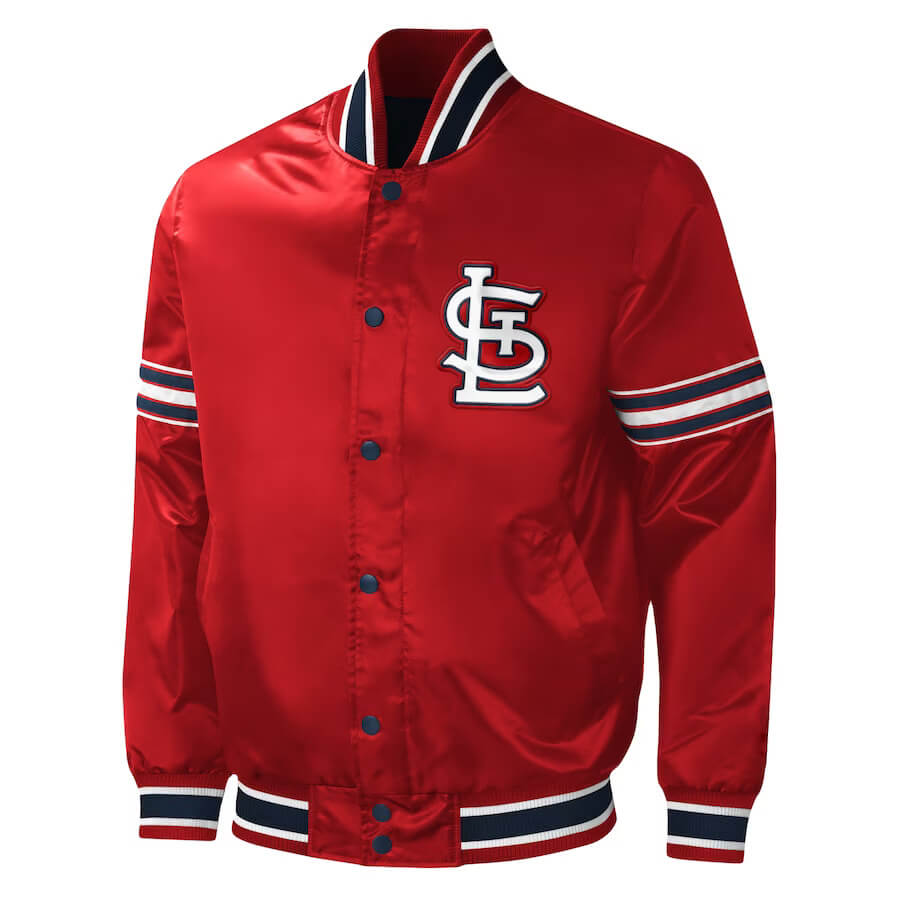 Varsity St. Louis Cardinals Navy Blue Wool Jacket