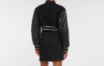 Givenchy Black Cropped Varsity Jacket