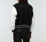 Givenchy Black White Varsity Bomber Jacket