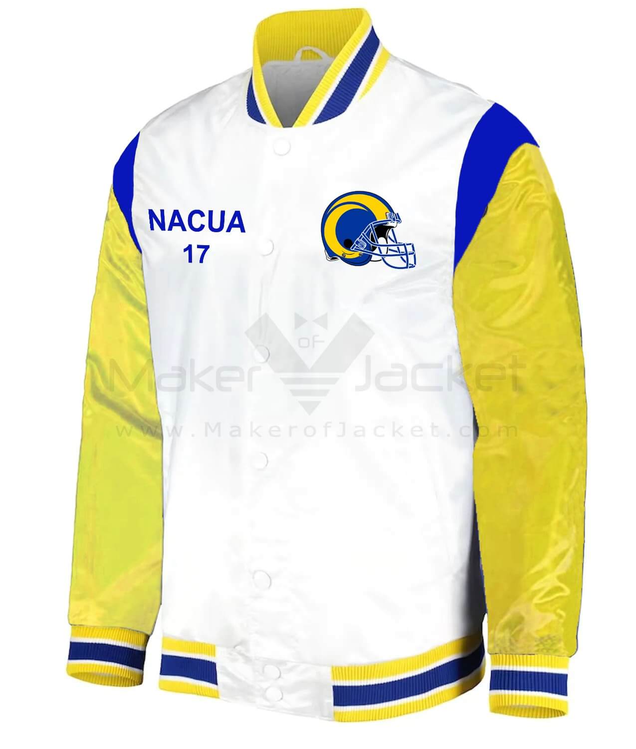 Puka-Nacua-NFL-Los-Angeles-Rams-Satin-Jacket-(1) Puka-Nacua-NFL-Los-Angeles-Rams-Satin-Jacket