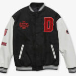 ST George Dragons 2023 Black White Varsity Jacket