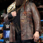 WWE Wrestler Bray Wyatt Brown Leather Jacket