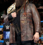 WWE Wrestler Bray Wyatt Brown Leather Jacket