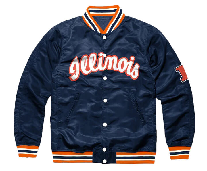 Vtg-University-Of-Illinois-Script-Satin-Jacket-(1) Vtg University Of Illinois Script Satin Jacket