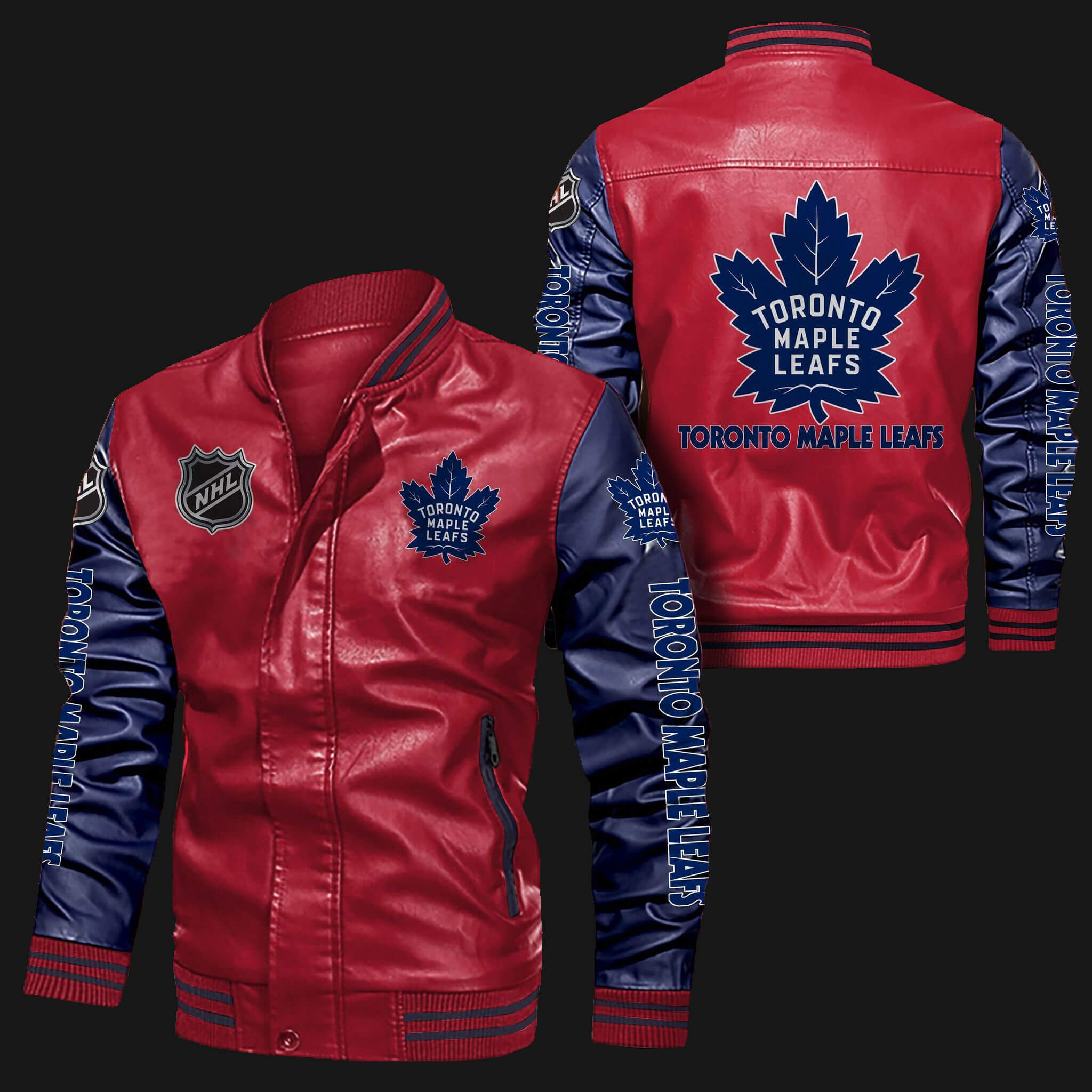 Toronto maple best sale leafs bomber jacket