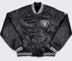 Vintage-Las-Vegas-Raiders-Black-Chalk-Line-Satin-Jacket