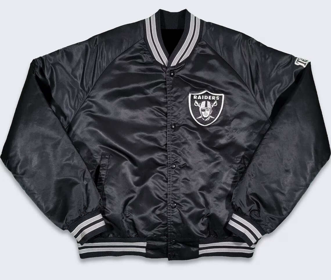 Vintage-Las-Vegas-Raiders-Black-Chalk-Line-Satin-Jacket-1 Vintage-Las-Vegas-Raiders-Black-Chalk-Line-Satin-Jacket