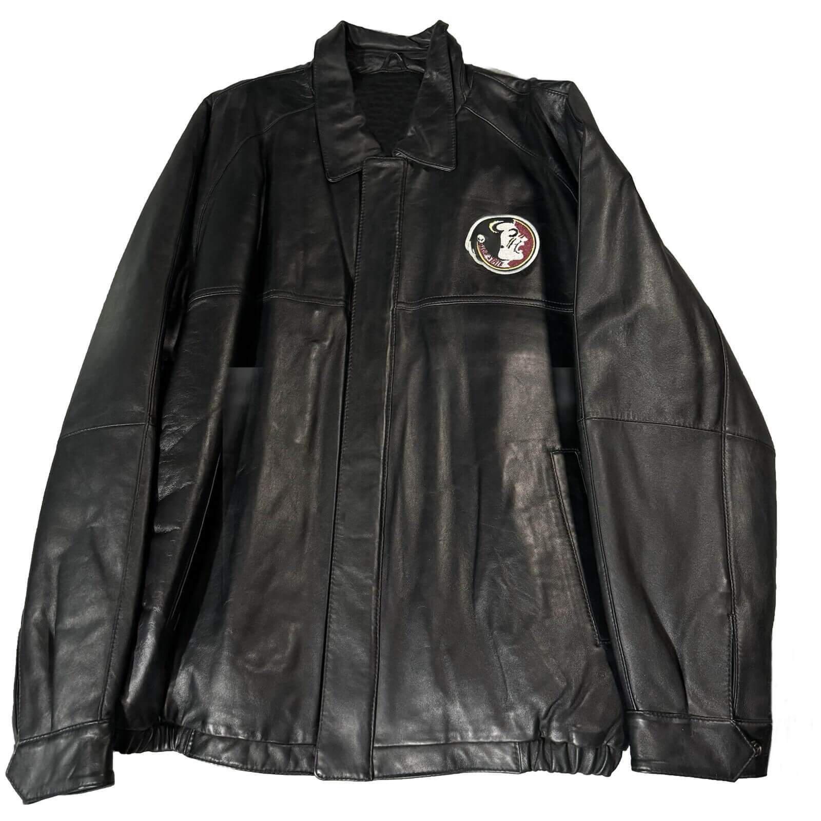 G-III-Carl-Banks-Florida-State-Seminoles-Leather-Jacket-(1) G-III-Carl-Banks-Florida-State-Seminoles-Leather-Jacket