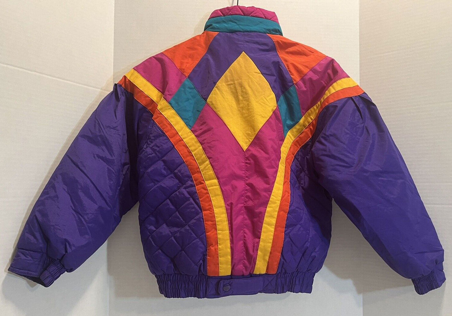 Windbreaker multicolor top