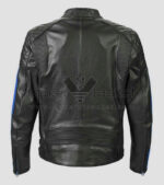 Black-Blue-Triumph-Racing-Motorcycle-Leather-Jacket