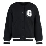 Givenchy Black Wool Bomber Jacket