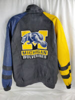 NCAA-Michigan-Wolverines-Ticket-Patches-Leather-Jacket
