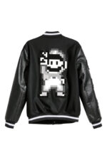 Super Mario World Baseball Varsity Letterman Jacket