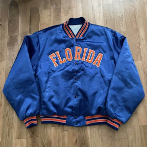 Vintage-80’s-Florida-Gators-College-Satin-Jacket