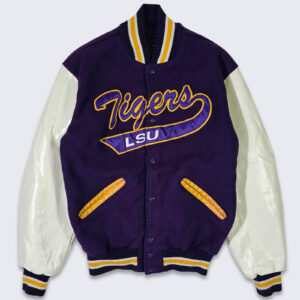 Vintage-90s-LSU-Tigers-Delong-Varsity-Jacket