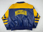 Vintage-Michigan-Wolverines-Zip-Up-Leather-Jacket