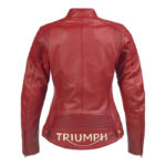 Women's-Triumph-Motorcycle-Racing-Red-Leather-Jacket