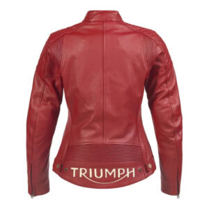 Women's-Triumph-Motorcycle-Racing-Red-Leather-Jacket