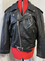Looney-Tunes-Bugs-Bunny-Biker-Style-Black-Leather-Jacket