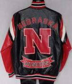 NCAA-G-III-Carl-Banks-Nebraska-Cornhuskers-Leather-Jacket