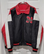 NCAA-Nebraska-Cornhuskers-Football-Collage-Leather-Jacket