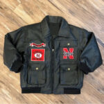 NCAA-Nebraska-Cornhuskers-Patch-Logo-Black-Leather-Jacket