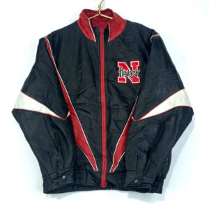 Vintage-Nebraska-Huskers-Pro-Player-Leather-Jacket