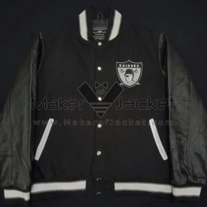 Black-Raiders-Letterman-Varsity-Jacket