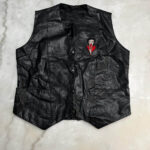 Harley Davidson Betty Boop Black Leather Vest