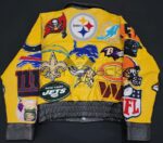 NFL-Collage-Yellow-Jeff-Hamilton-Wool-Jacket