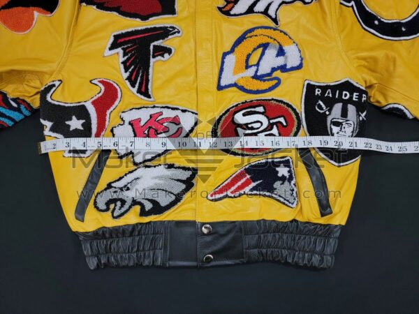 NFL-Collage-Yellow-Jeff-Hamilton-Wool-Jacket
