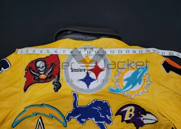 NFL-Collage-Yellow-Jeff-Hamilton-Wool-Jacket
