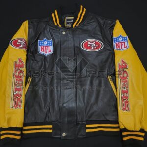 San-Francisco-49ers-Black-Yellow-Bomber-Jacket