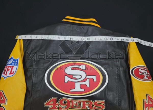 San-Francisco-49ers-Black-Yellow-Bomber-Jacket