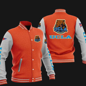 UCLA-Bruins-Orange-Gray-Baseball-Varsity-Jacket
