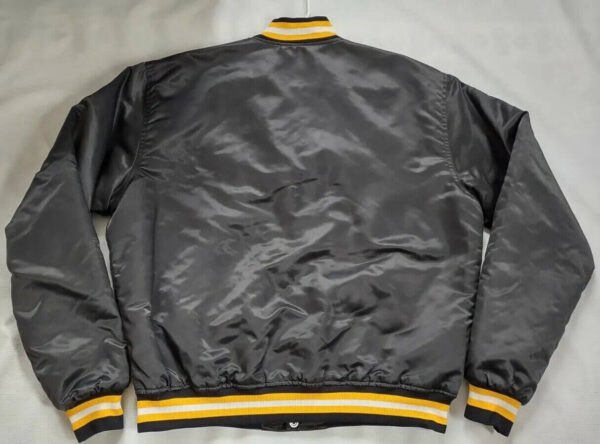 Vintage 80's Missouri Tigers Black Satin Jacket