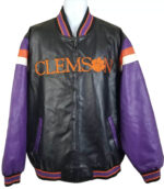 Vintage-Clemson-Tigers-Bomber-Leather-Jacket