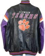 Vintage-Clemson-Tigers-Bomber-Leather-Jacket