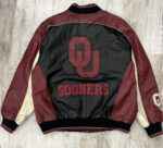 Vintage Oklahoma Sooners Sports Leather Jacket