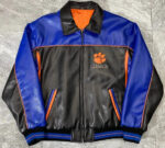 Vintage-University-Of-Clemson-Tigers-Leather-Jacket