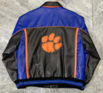 Vintage-University-Of-Clemson-Tigers-Leather-Jacket